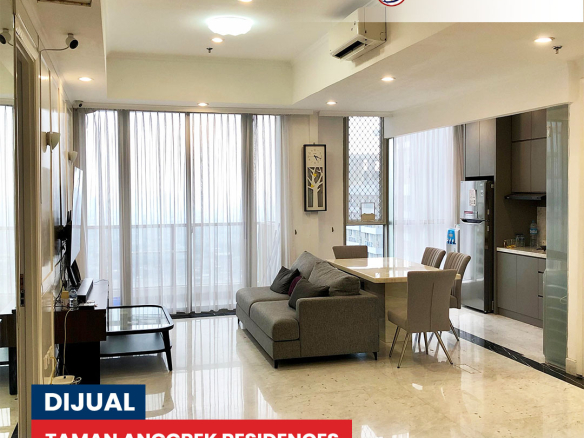 Special Unit! Taman Anggrek Residences Fully Furnished Brand New, High Floor
