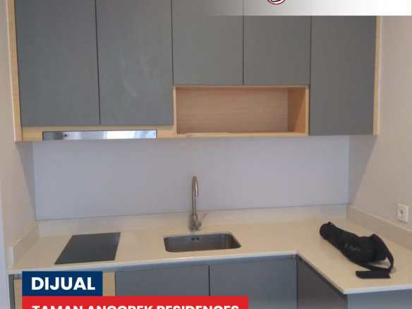 Taman Anggrek Residences, Semi Furnished Standard 1 Bedroom, Pool View