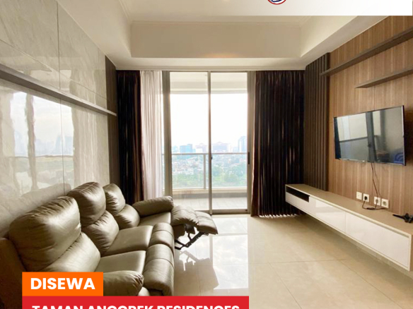 Good Condition! Fully Furnished Taman Anggrek Residences, 3 Bed, Low Floor