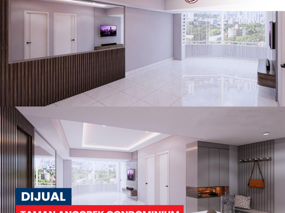 Good Condition! Taman Anggrek Condominium, Fully Furnished, 2 Bedroom 88sqm