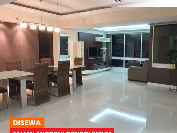 Combined Unit! Taman Anggrek Condominium, Fully Furnished, 4 Bedrooms, Low Floor