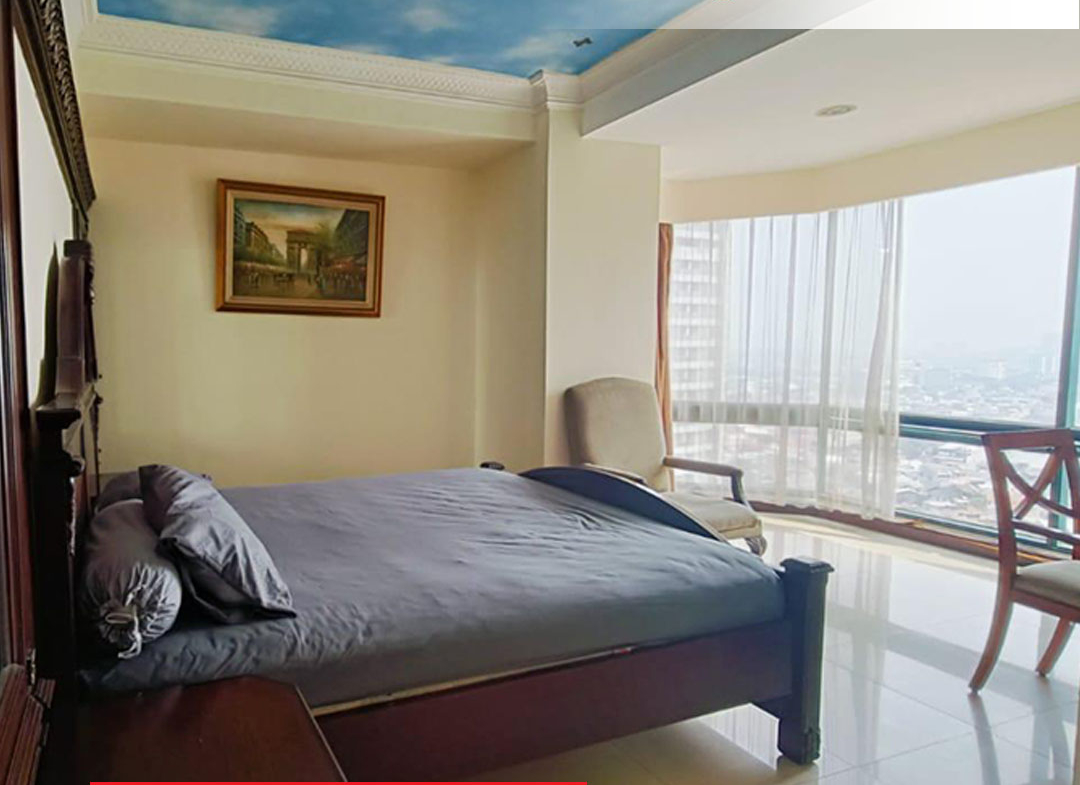 Good Condition, Taman Anggrek Condominium, Unfurnished, 3 Bedrooms, Low Floor