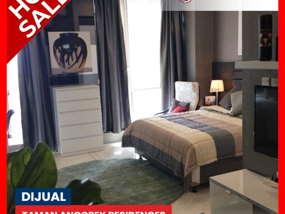 Taman Anggrek Residences 1 Bedroom Fully Furnished Good Condition, Pool View