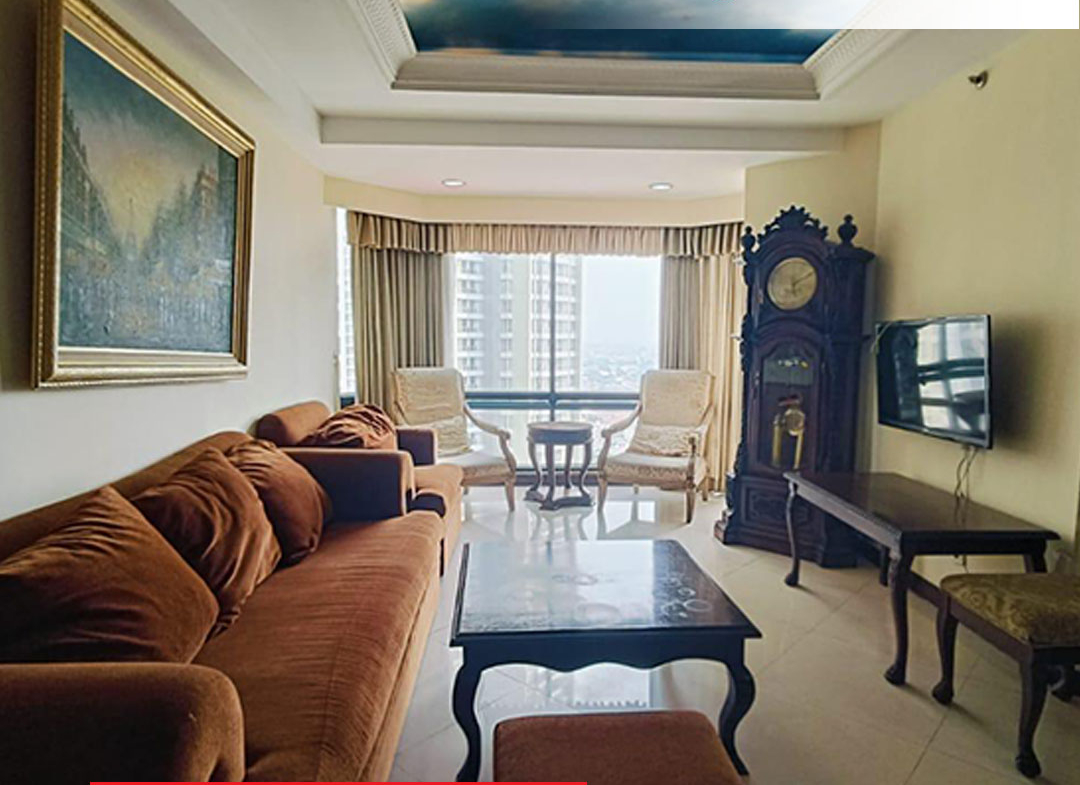Good Condition, Taman Anggrek Condominium, Unfurnished, 3 Bedrooms, Low Floor