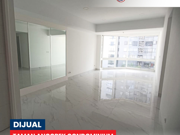 Taman Anggrek Condominium, Semi Furnished Standard 2 Bedroom, Low Floor