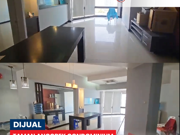 Taman Anggrek Condominium Semi Furnished Standard 2 Bedroom, Middle Floor