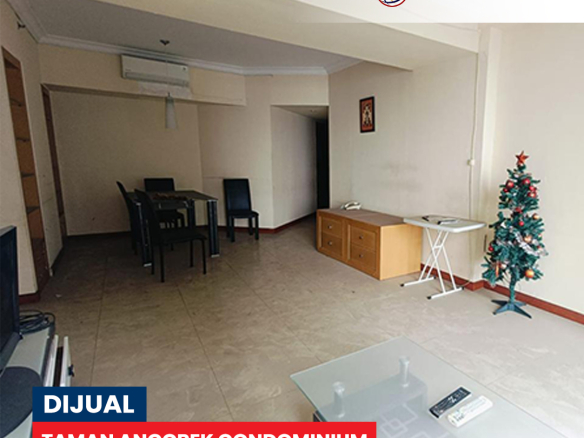 Fully Furnished, Taman Anggrek Condominium, 2 Bedroom, Mid Floor, Garden View