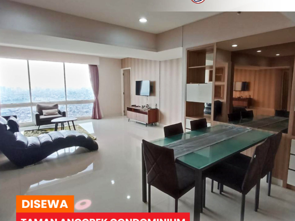 Taman Anggrek Condominium 2 Bedroom Fully Furnished, High Floor, City View