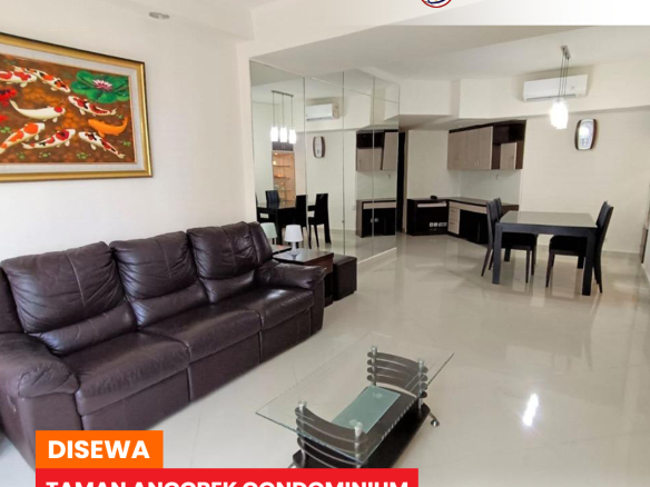 Taman Anggrek Condominium, Fully Furnished, 2 Bedroom, Low Floor