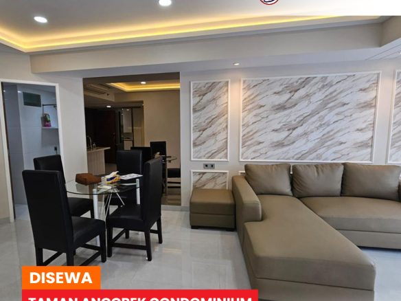 Good Condition! Taman Anggrek Condominium, Fully Furnished, 2 Bedroom
