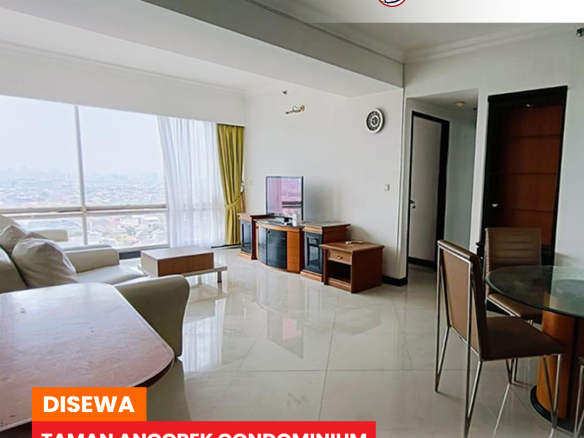 Taman Anggrek Condominium, Furniture Fully Furnished, 2 Bedroom, Low Floor
