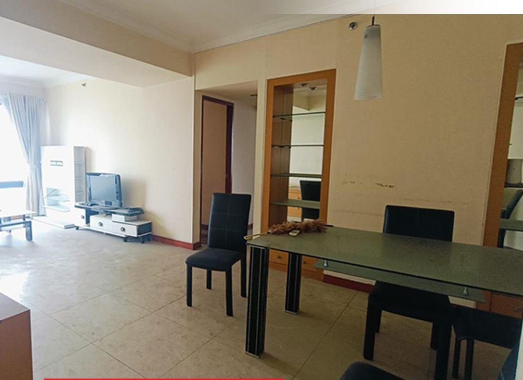 Fully Furnished, Taman Anggrek Condominium, 2 Bedroom, Mid Floor, Garden View