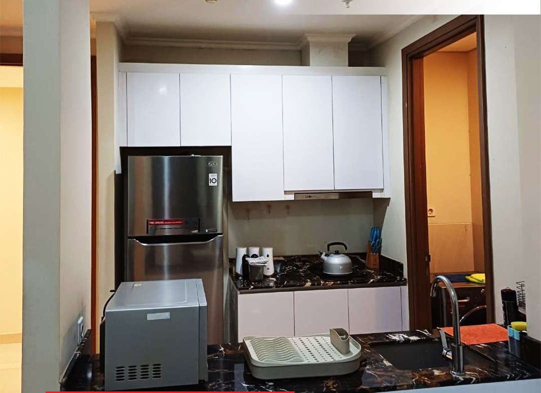 Taman Anggrek Residences Tipe Condo 2 + 1 Bedroom, Fully Furnished, Pool View