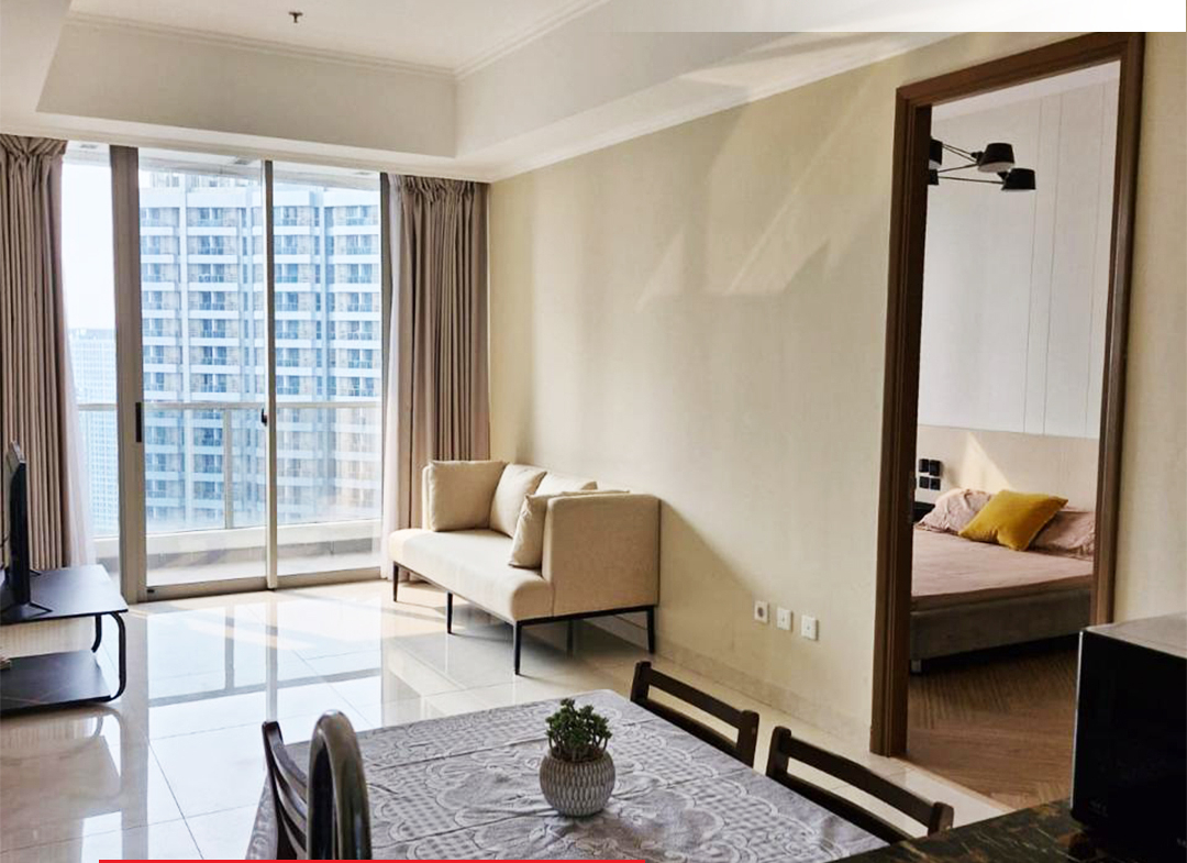 Taman Anggrek Residences, Fully Furnished Good Condition, 2 Bedroom, High Floor