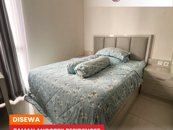 Taman Anggrek Residences 3 Bedrooms, High Floor, Fully Furnished, West Jakarta