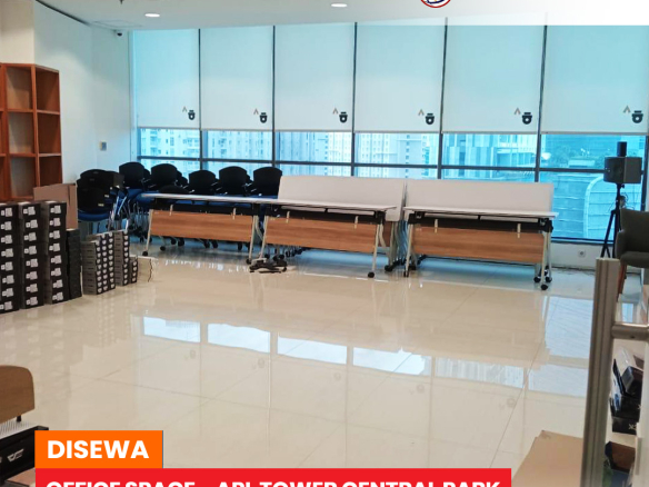 Disewa Office Space 280ribu permeter di APL Tower Central Park, Jakarta Barat