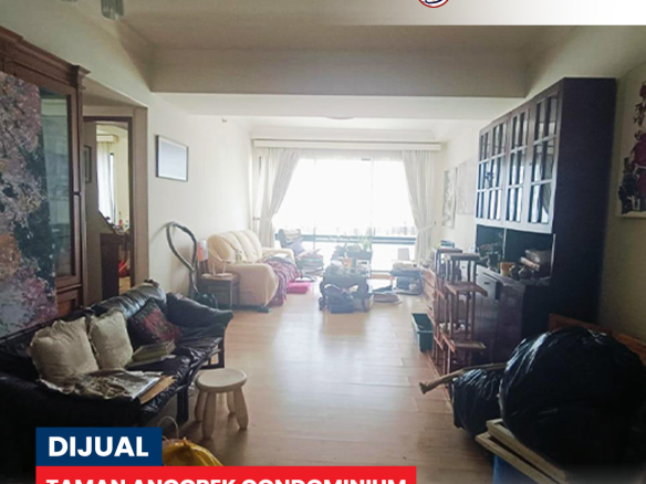 Fully Furnished 3 Bedrooms, Low Floor, Taman Anggrek Condominium