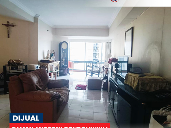 Termurah, Fully Furnished Taman Anggrek Condominium 3 Bedrooms, Middle Floor