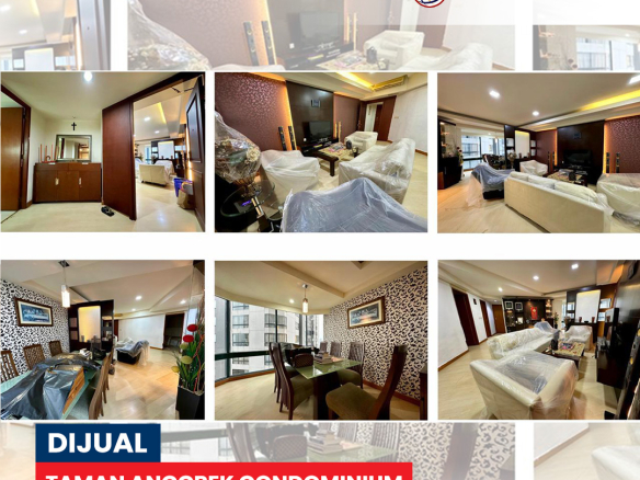 Taman Anggrek Condominium 3 Bedrooms 146sqm, Fully Furnished, Middle Floor