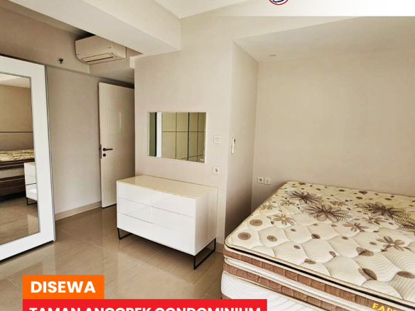 Taman Anggrek Condominium Good Condition Fully Furnished, 3 Bedrooms 88sqm
