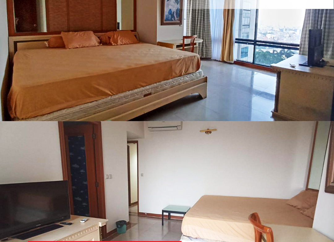 Termurah, Fully Furnished 3BR, Low Floor, Taman Anggrek Condominium