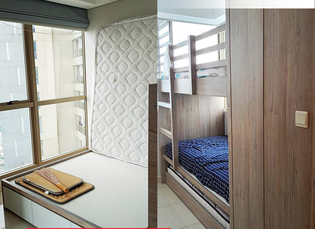 Fully Furnished, Taman Anggrek Residences, 2 Bedroom, Middle Floor, West Jakarta