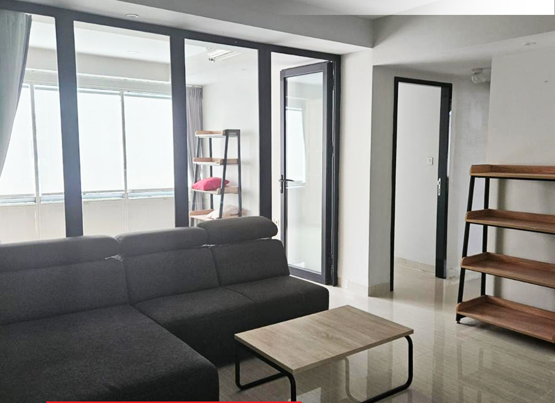 Good Condition, Taman Anggrek Condominium Fully Furnished 3 Bedroom 88sqm, Low Floor