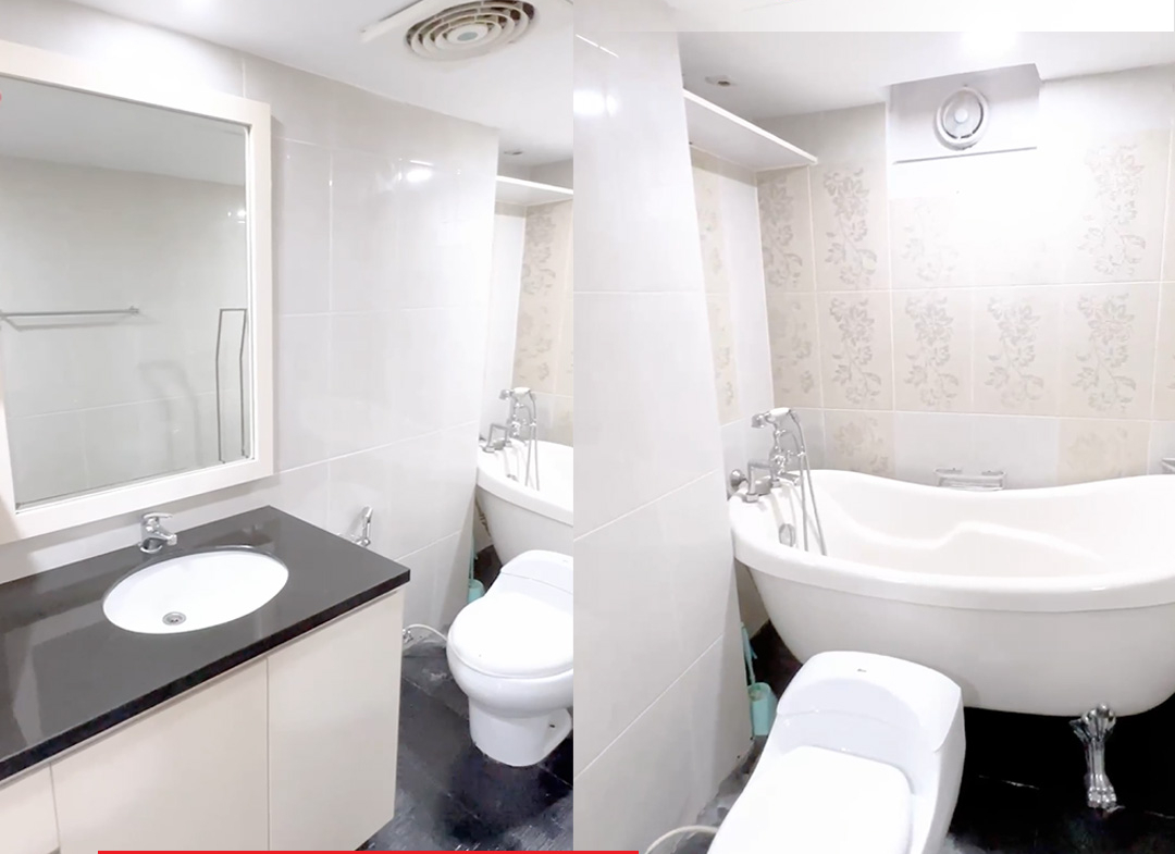 Combined Unit Good Condition Fully Furnished, 3 Bedrooms, Taman Anggrek Condominium
