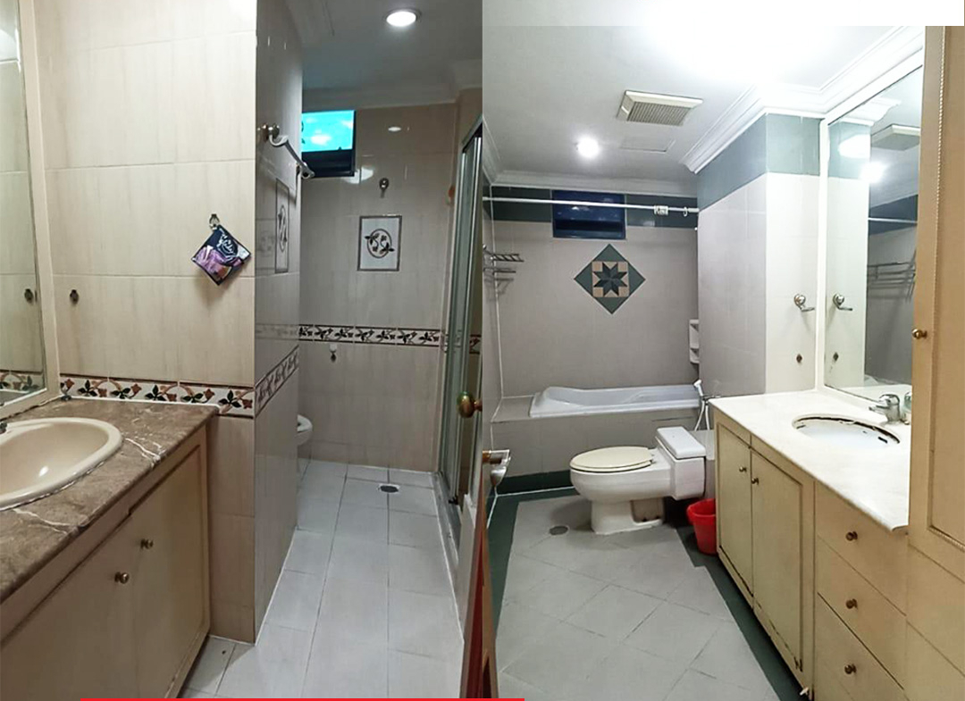 Termurah, Fully Furnished 3BR, Low Floor, Taman Anggrek Condominium