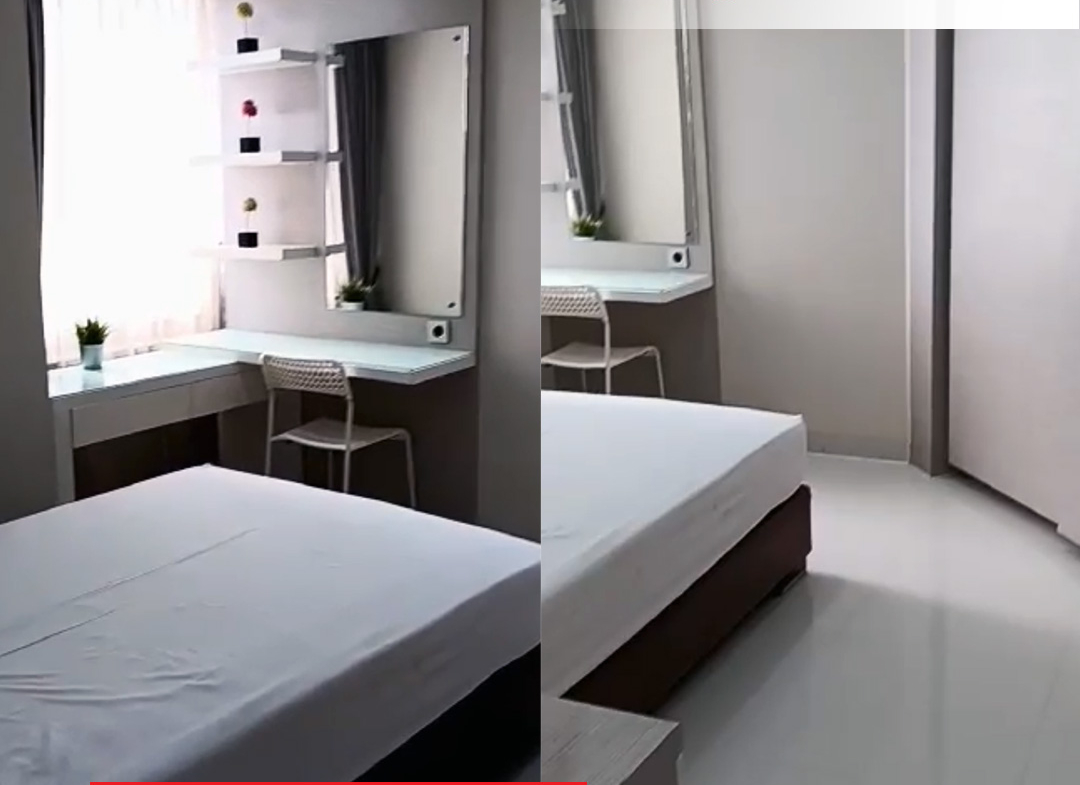 Fully Furnished, Taman Anggrek Condominium 2 Bed, Middle Floor, City View
