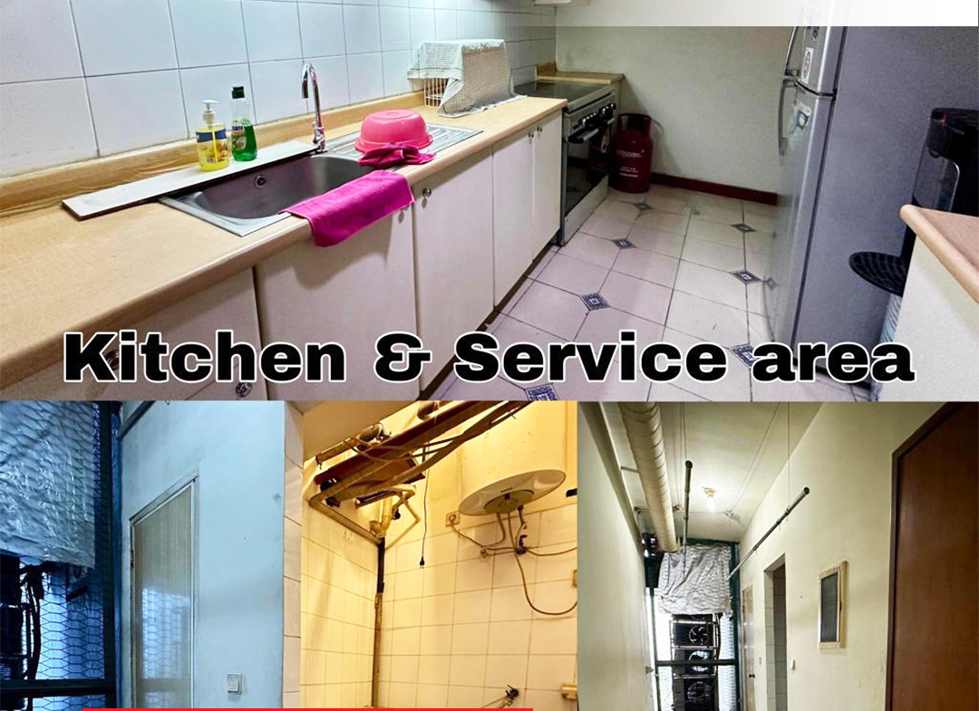 Taman Anggrek Condominium 3 Bedrooms 146sqm, Fully Furnished, Middle Floor