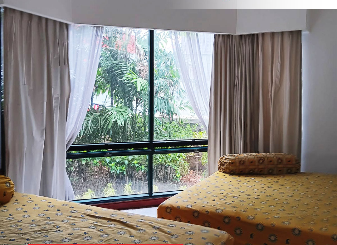 Taman Anggrek Condominium, Semi Furnished, 2 Bedroom, Garden View, Low Floor
