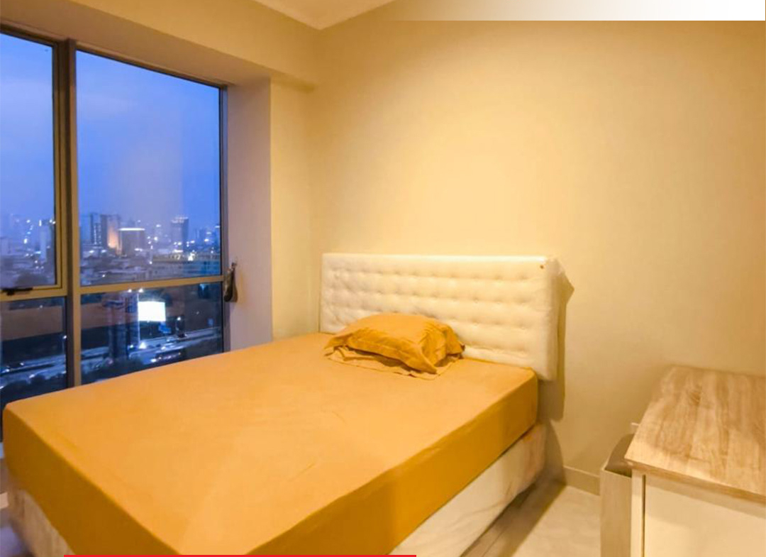 Taman Anggrek Residences Tipe Condo 2 Bed, Fully Furnished, Low Floor
