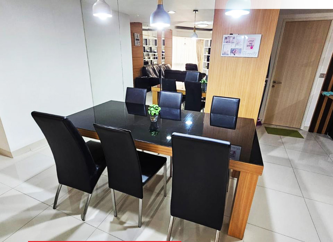 Good Condition, Fully Furnished, Taman Anggrek Condominium, 3 Bedrooms, Low Floor