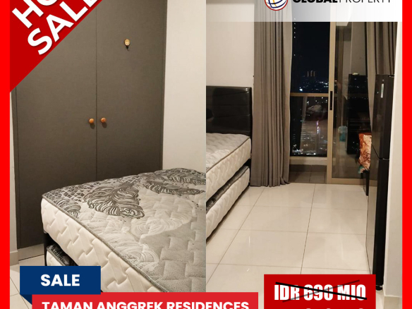 Taman Anggrek Residences Fully Furnished, Studio 1 Bedroom, High Floor