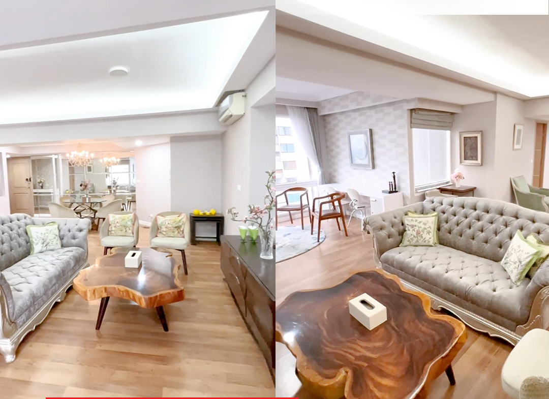 Combined Unit Good Condition Fully Furnished, 3 Bedrooms, Taman Anggrek Condominium