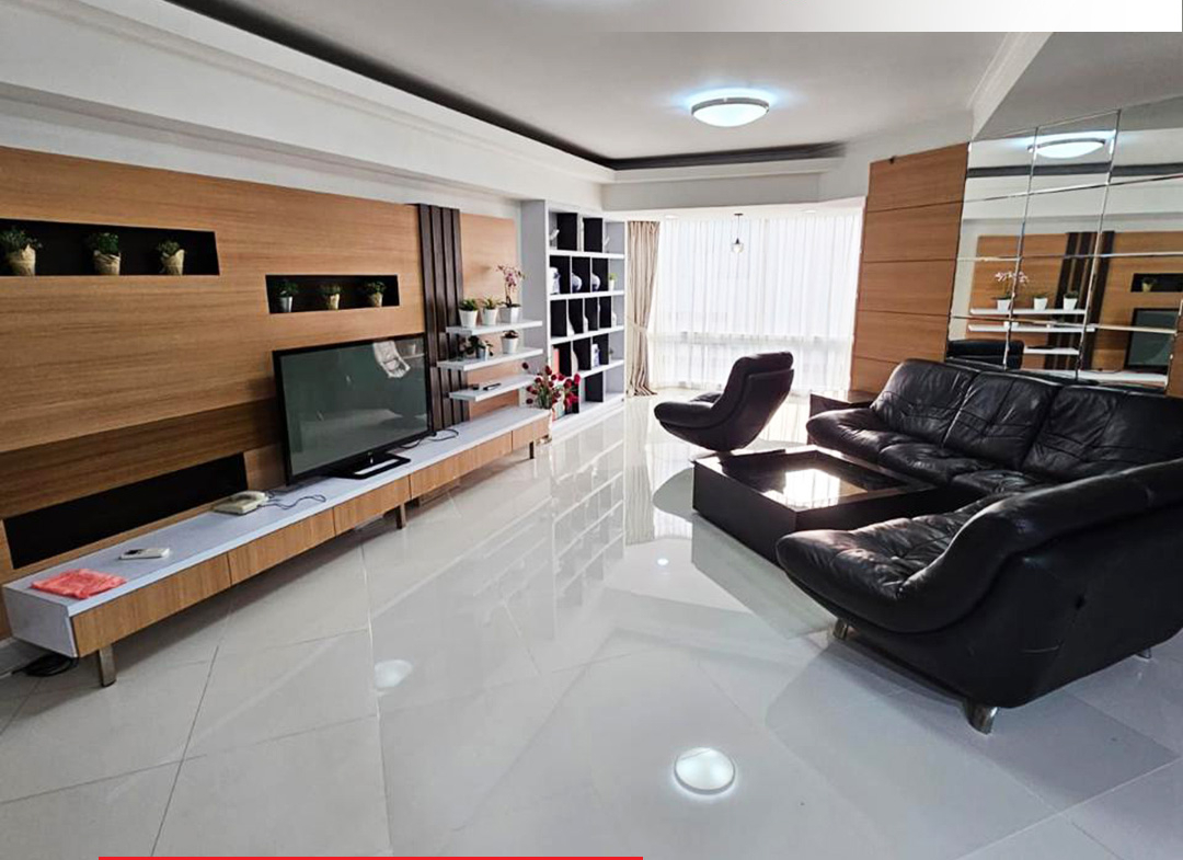 Good Condition, Fully Furnished, Taman Anggrek Condominium, 3 Bedrooms, Low Floor