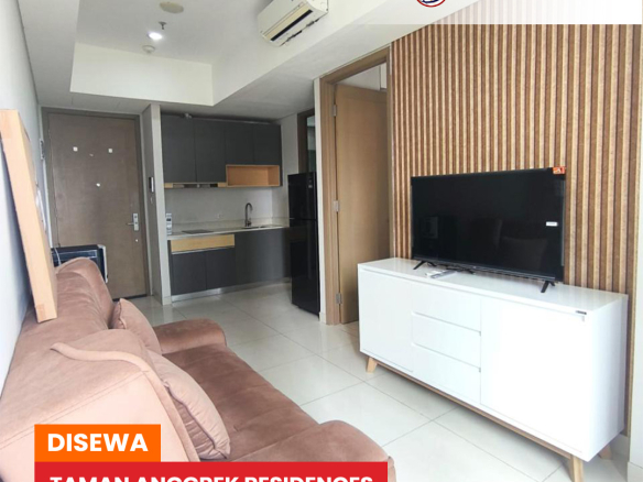 Disewa Taman Anggrek Residences 1 Bedroom 38sqm, Fully Furnished, Low Floor