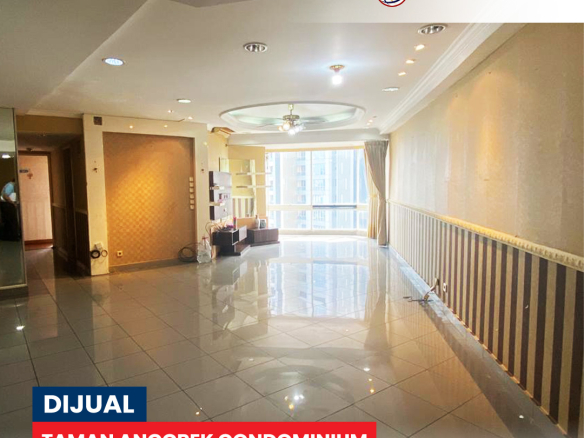 For Sale, Taman Anggrek Condominium Semi Furnished 3 Bedroom, Low Floor