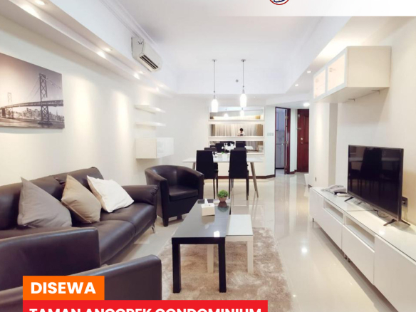 Taman Anggrek Condominium, 2 Bedroom, Fully Furnished 88m2, High Floor