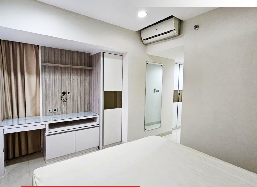 Disewa Taman Anggrek Condominium 2 Bedroom, Fully Furnished, Low Floor
