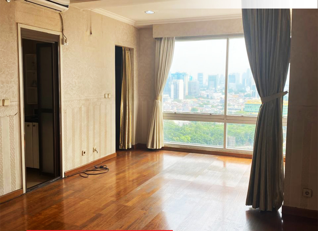 For Sale, Taman Anggrek Condominium Semi Furnished 3 Bedroom, Low Floor