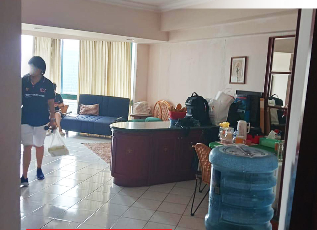 Fully Furnished, 2 Bedroom, Middle Floor, City View, Taman Anggrek Condominium