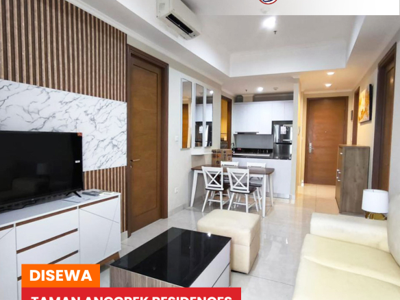 Termurah, Taman Anggrek Residences 2 Bed, Fully Furnished, Lantai Atas
