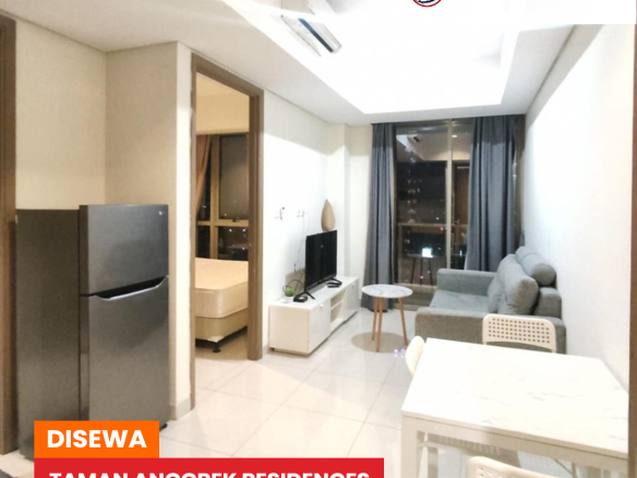 Taman Anggrek Residences Fully Furnished 1 Bedroom, High Floor, Pool View