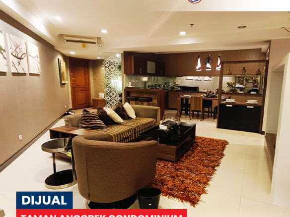 Dijual Fully Furnished, Taman Anggrek Condominium 3 Bedroom, Middle Floor