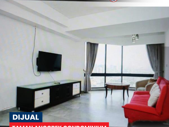 Fully Furnished 2 Bedroom, Low Floor, Taman Anggrek Condominium