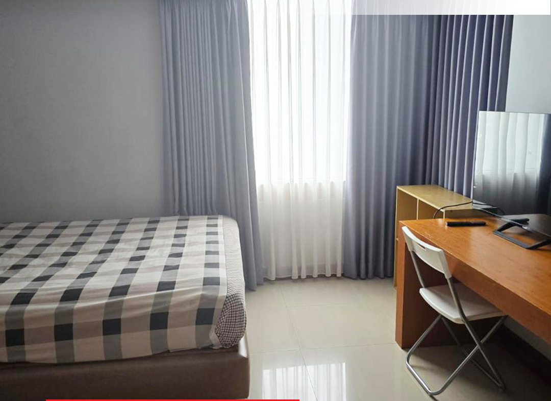 Taman Anggrek Condominium Fully Furnished, 2 BR, High Floor, City View