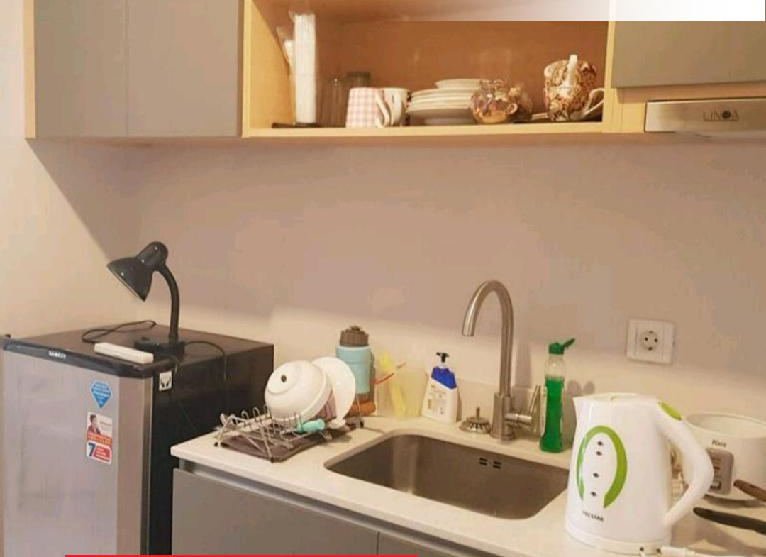 Taman Anggrek Residences 2 Kamar Tidur, Fully Furnished, Hadap Kolam Renang