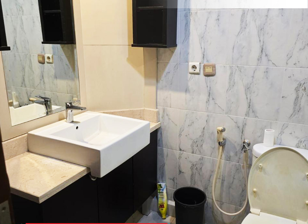 Taman Anggrek Condominium Fully Furnished, 2 BR, High Floor, City View